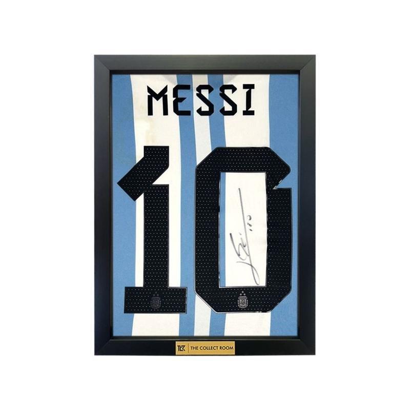 The Collect Room - Lionel Messi Official Back Signed Argentina 2022 Home Jersey, , large image number 0