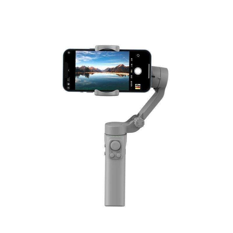 Porodo 3-Axis Gimbal Stabilizer With Advanced Tracking - Grey, , medium