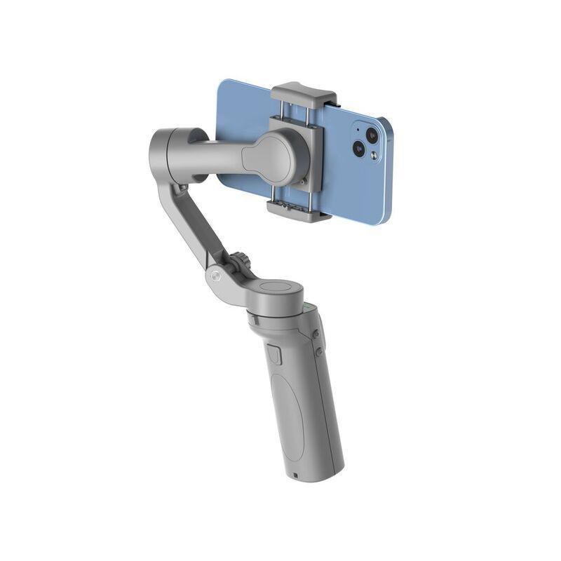 Porodo 3-Axis Gimbal Stabilizer With Advanced Tracking - Grey, , large image number 2