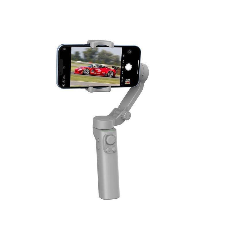 Porodo 3-Axis Gimbal Stabilizer With Advanced Tracking - Grey, , large image number 4