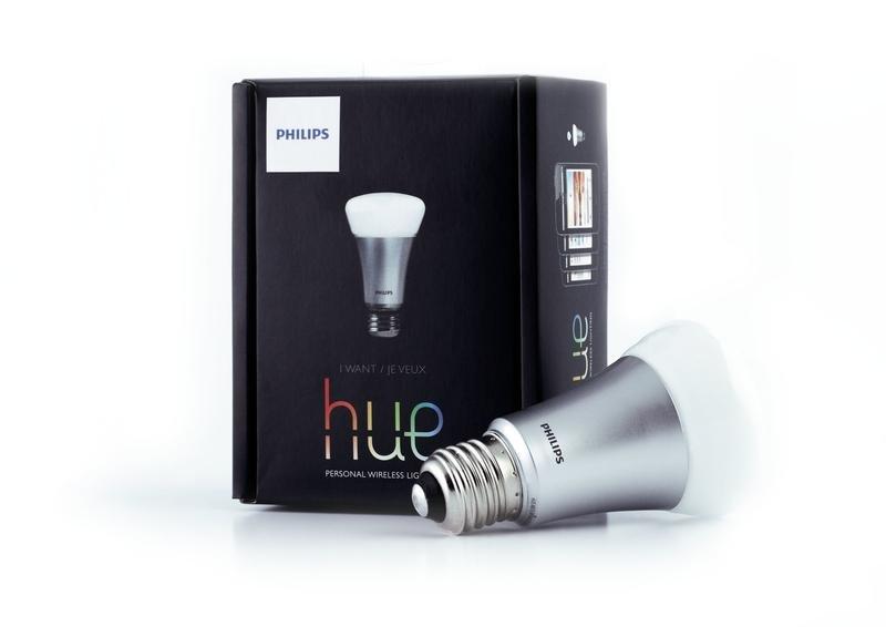 Philips Hue LED Lamp E27 Dim 9W 60W Warm White 600Lm, , large image number 1