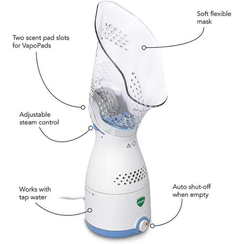 Vicks VH200E1 Sinus Inhaler with Soft Face Mask, , large image number 2