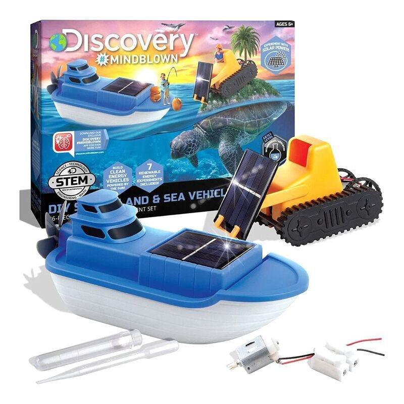 Discovery Mindblown Kids Diy Solar Land and Sea Rover, , large image number 0