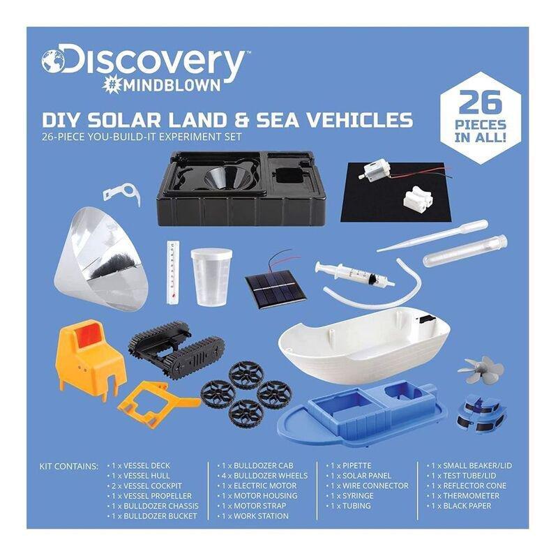 Discovery Mindblown Kids Diy Solar Land and Sea Rover, , large image number 1