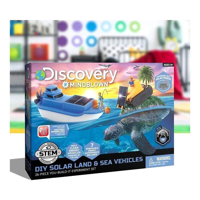 Discovery Mindblown Kids Diy Solar Land and Sea Rover, , large image number 3