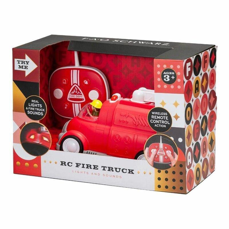 Sharper Image R/C Fire Engine Lights And Sounds, , large image number 0
