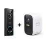 EUFY SECURITY - Eufy Video Doorbell 2K Kit + Eufy Cam 2C Pro Add On Camera (Bundle)