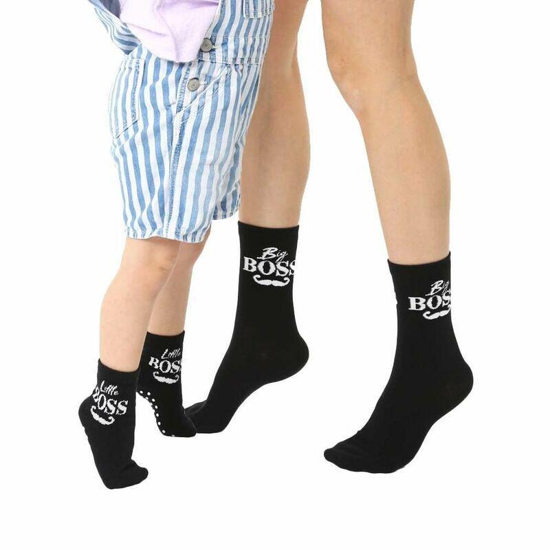 Living Royal Me and Mini Boss Adult/Toddler Socks (2 Pairs), , large image number 0