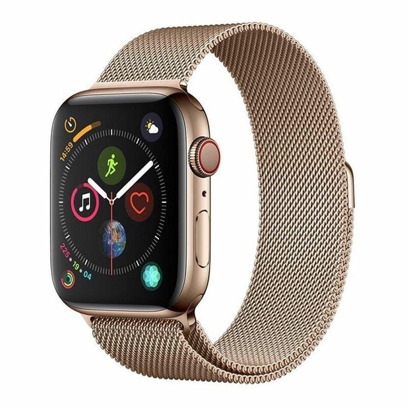 Devia Elegant Series Milanese Loop for Apple Watch 40mm Gold (Compatible with Apple Watch 38/40/41mm), , large image number 0