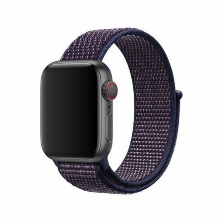 DEVIA - Devia Deluxe Series Sport3 Band for Apple Watch 44mm Indigo (Compatible with Apple Watch 42/44/45mm)
