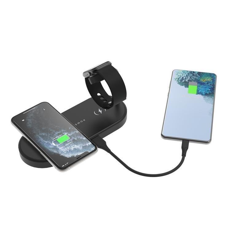 Powerology 4 In 1 Charging Dock 60W Black, , large image number 3