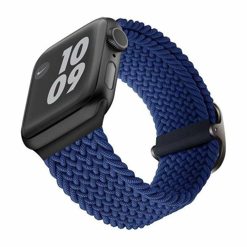Viva Madrid Crisben Watch Strap for Apple Watch 42/44mm Cobalt/Black (Compatible with Apple Watch 42/44/45mm), , large image number 0