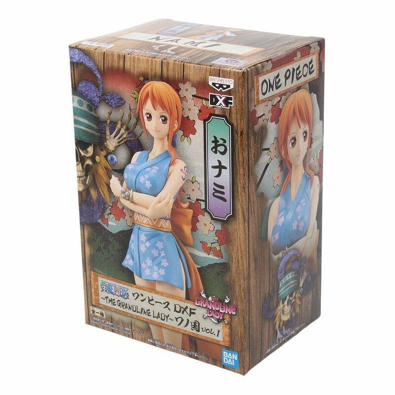 Figurine Nami, DXF Grandline Lady - One Piece - Banpresto