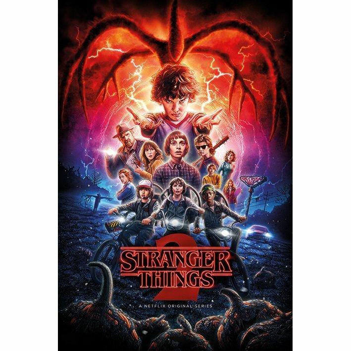 Pyramid Posters Stranger Things One-Sheet Season 2 Maxi Poster (61 x 91.5 cm), , large image number 0