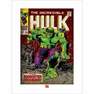 PYRAMID POSTERS - Pyramid Posters Marvel Incredible Hulk Monster Unleashed Art Print (60 x 80 cm)