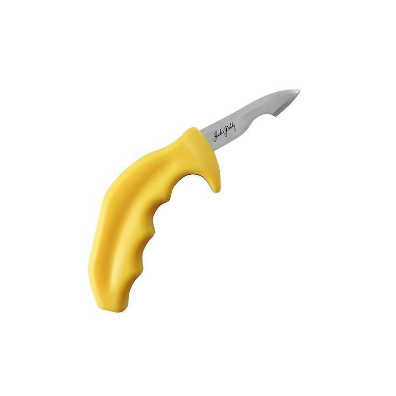Swissmar Shucker Paddy Oyster Knife Short Blade Yellow, , large image number 0