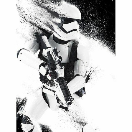 PYRAMID POSTERS - Pyramid Posters Star Wars Episode VII Stormtrooper Paint Canvas Print (60 x 80 cm)