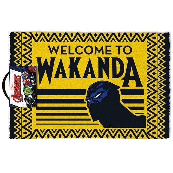 Pyramid International Marvel Black Panther Welcome To Wakanda Doormat (40 x 60 cm), , large image number 0