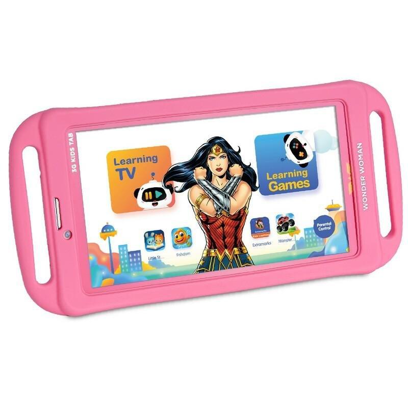 Touchmate Wonder Woman 7 Inch 3G Calling Kids Tablet Pink, , large image number 3
