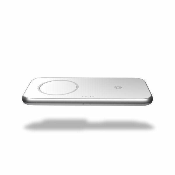 Zens Aluminium 3 - 1 Magsafe Wireless Charger with 45W PD White, , large image number 0