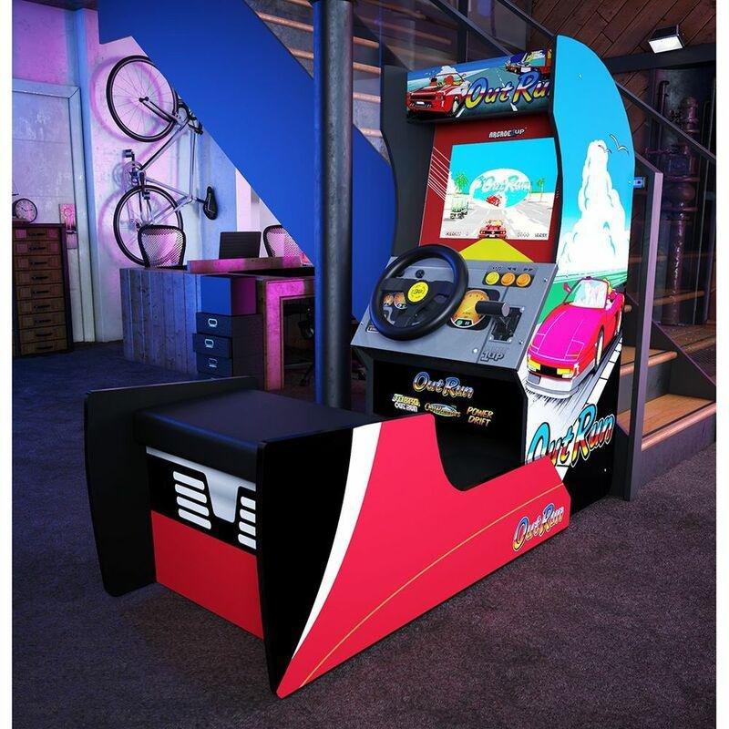 Arcade 1Up Outrun Seated Arcade Cabinet Machine, , large image number 6