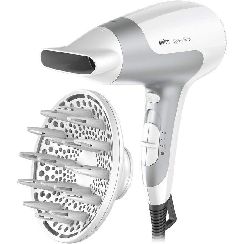 Braun HD585 Satin Hair 5 Ionic Power Perfection Dryer - White, , large image number 0
