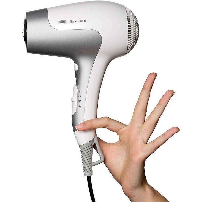 Braun HD585 Satin Hair 5 Ionic Power Perfection Dryer - White, , large image number 1