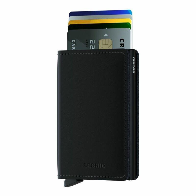Secrid Slimwallet Matte Leather Black, , large image number 1