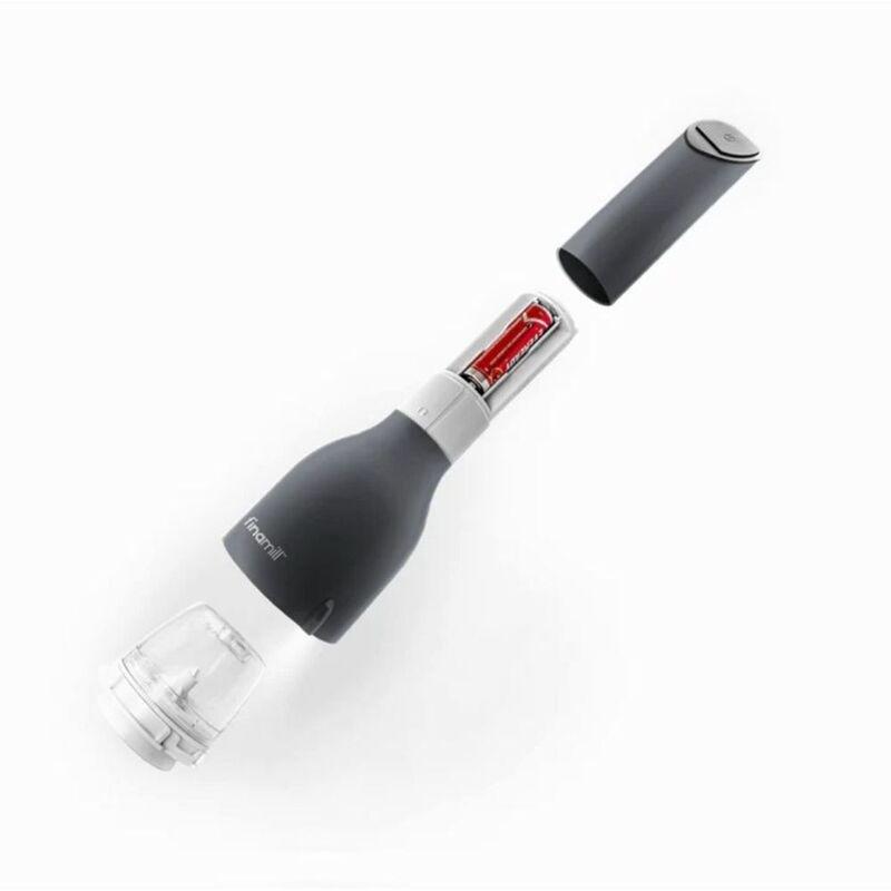 FinaMill Battery Operated Spice Grinder with Two Pods- Midnight Black, , large image number 2
