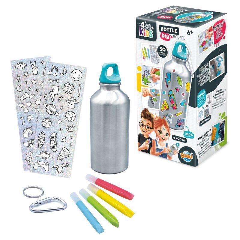 Buki France Diy Water Bottle Gourde Assorted, , large image number 1