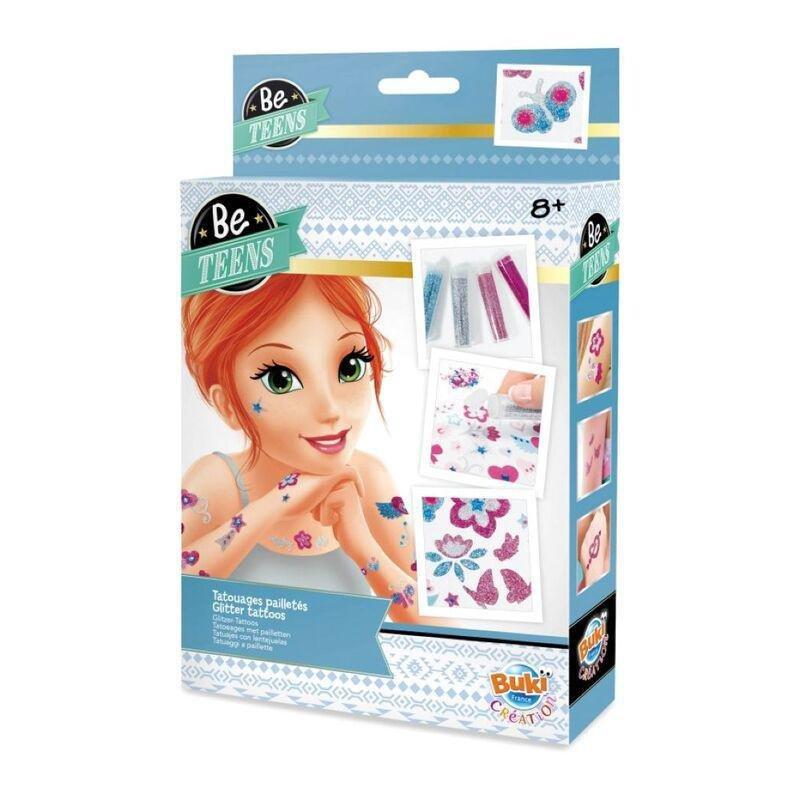 Buki France Be Teens Glitter Tattoos Assorted, , large image number 0