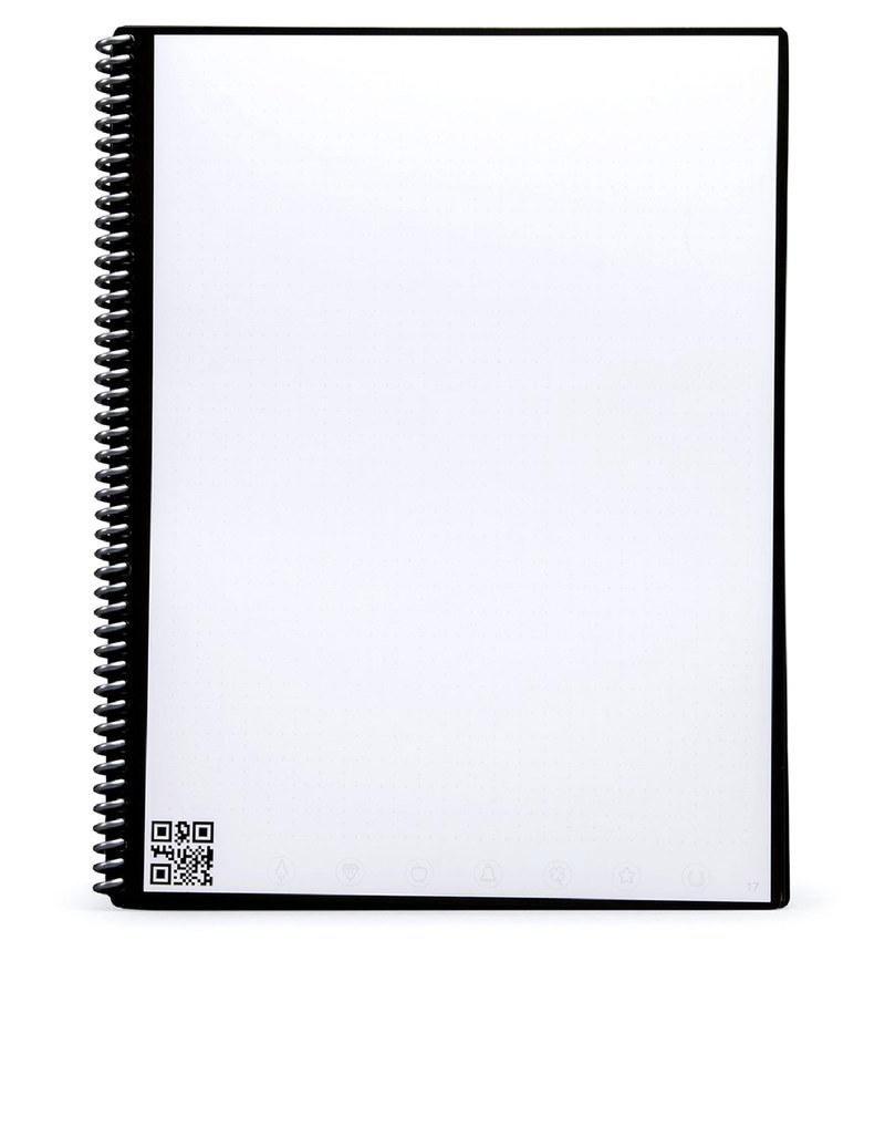 Rocketbook Everlast Executive Dot Grid Reusable Smart Notebook - Black (6 x 8.8 Inch), , large image number 3