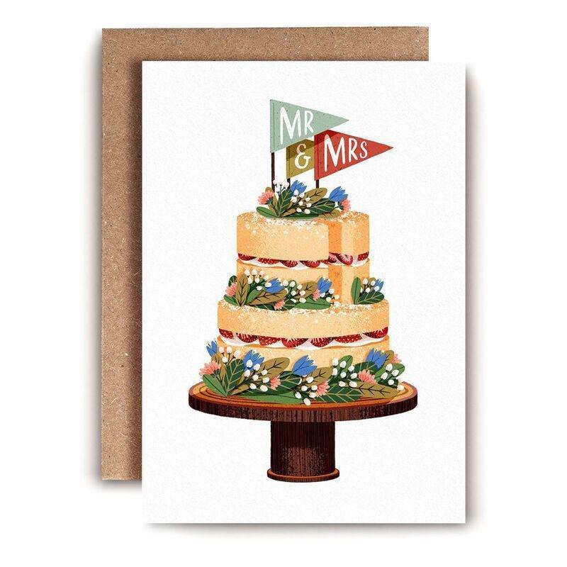Pinak Mr And Mrs Greeting Card, , medium