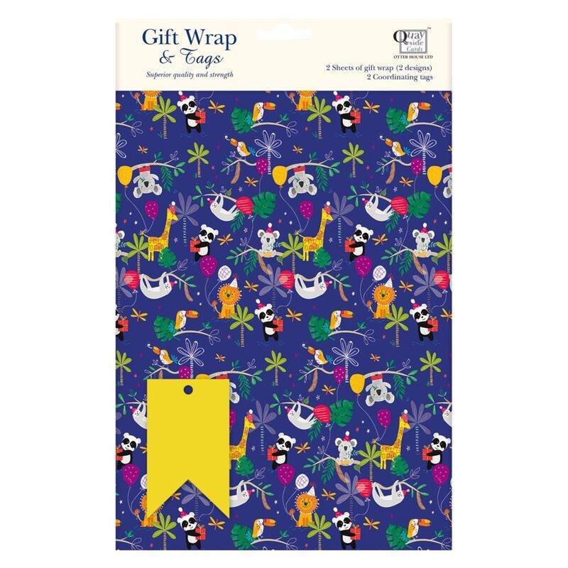 Pinak Animals And Presents Wrap Gift Wrapping, , medium