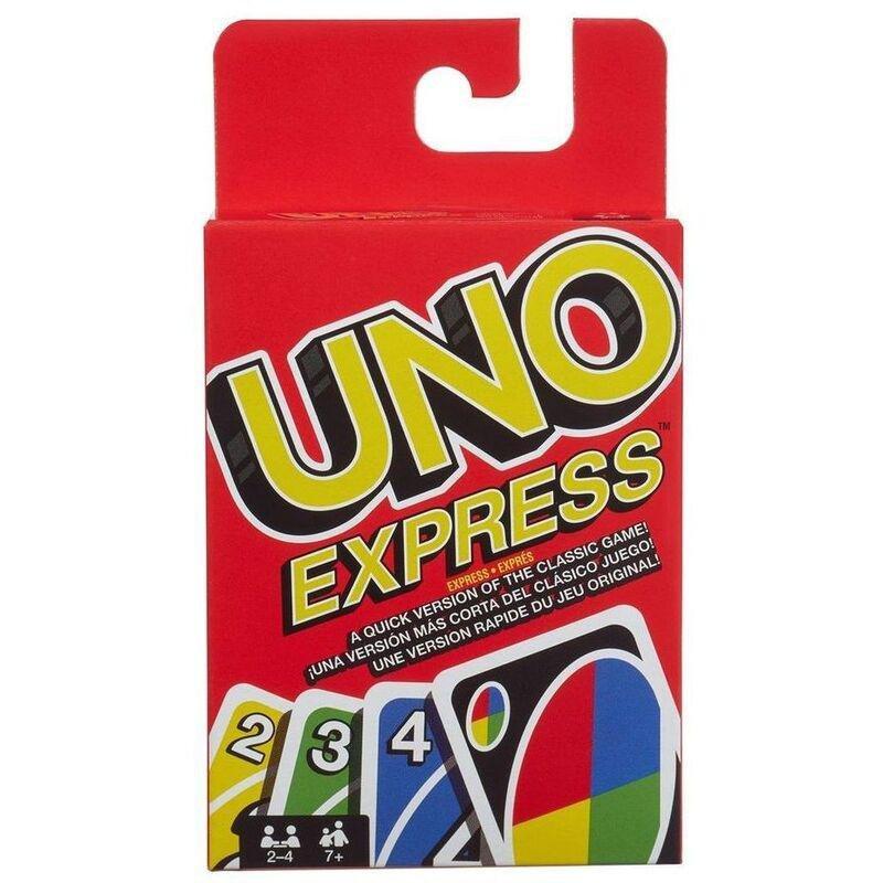 Mattel Uno Express Wild Card Game, , large image number 0