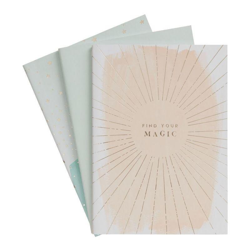 kikki.K A5 Stitch Notebooks 3Pk She Shines Multi-Color, , large image number 0