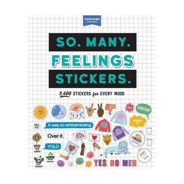 So Many Feelings Stickers | Workman, , medium