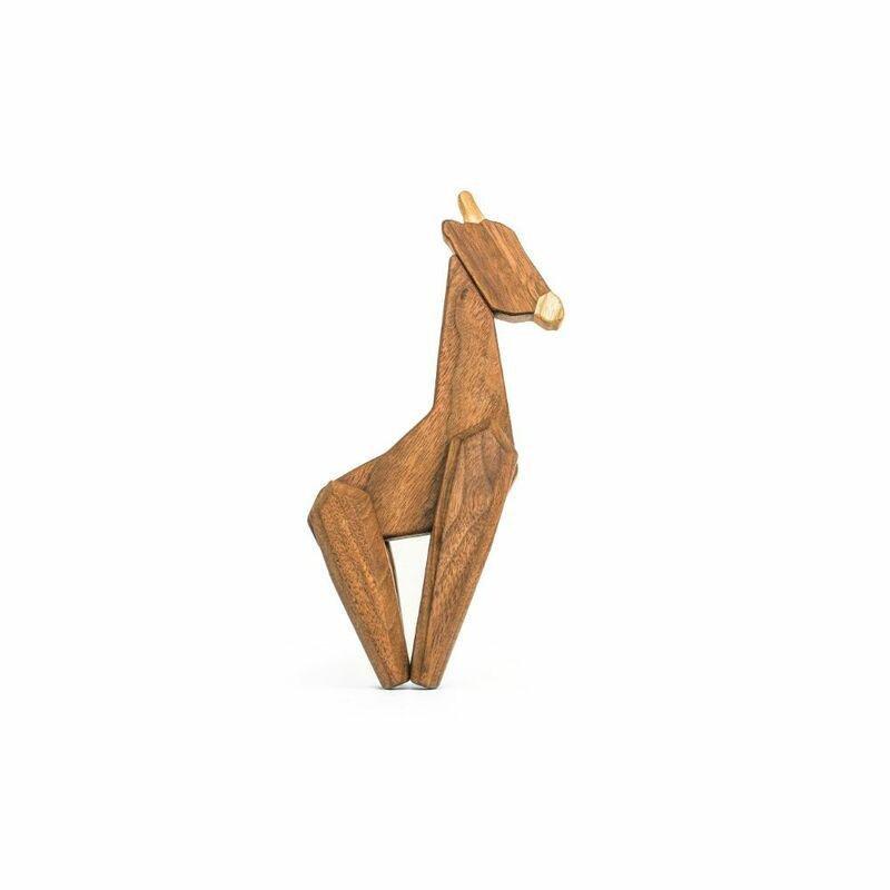 Fablewood The Big Giraffe Magnetic Wooden Figure, , large image number 3