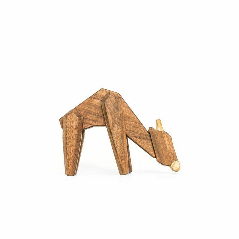 Fablewood The Big Giraffe Magnetic Wooden Figure, , large image number 6