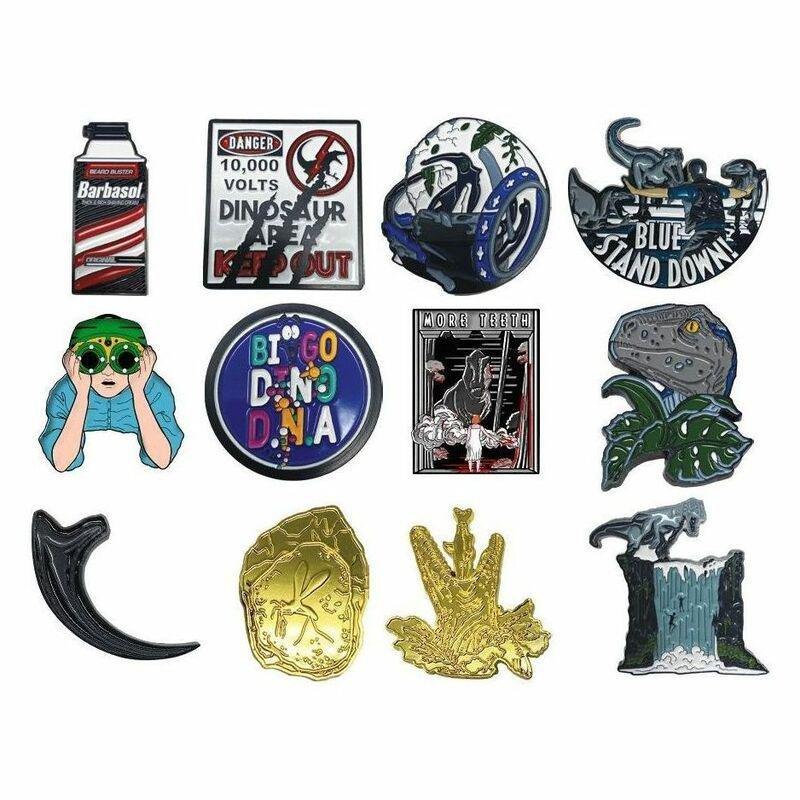 Fanattik Jurassic Park Mystery Pin Badge (Mystery Pack - Includes 1), , large image number 1