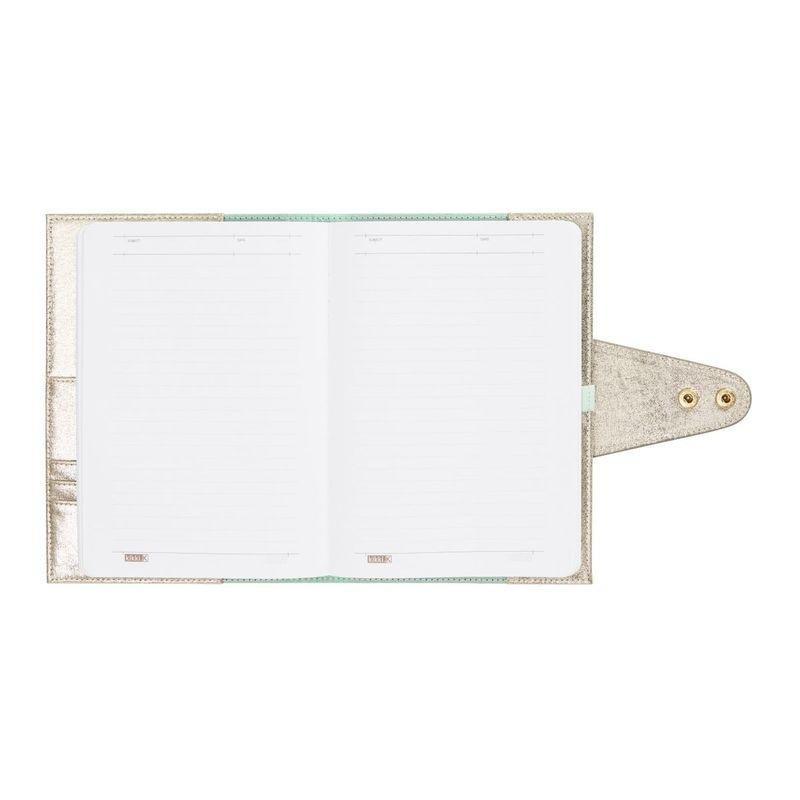 kikki.K A5 Pu Leather Notebook Holder She Shines Gold Shimmer, , large image number 1