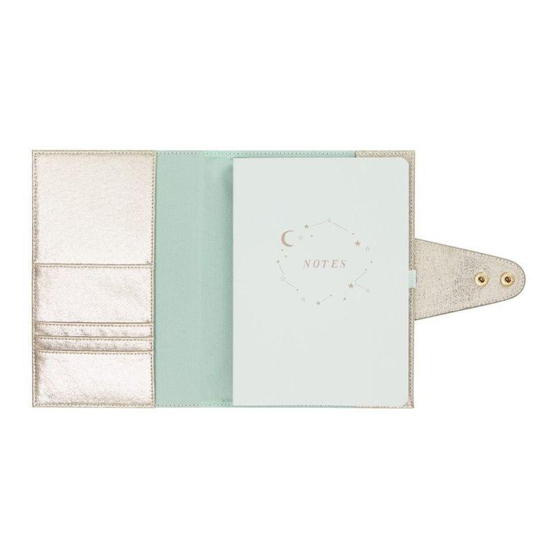 kikki.K A5 Pu Leather Notebook Holder She Shines Gold Shimmer, , large image number 2
