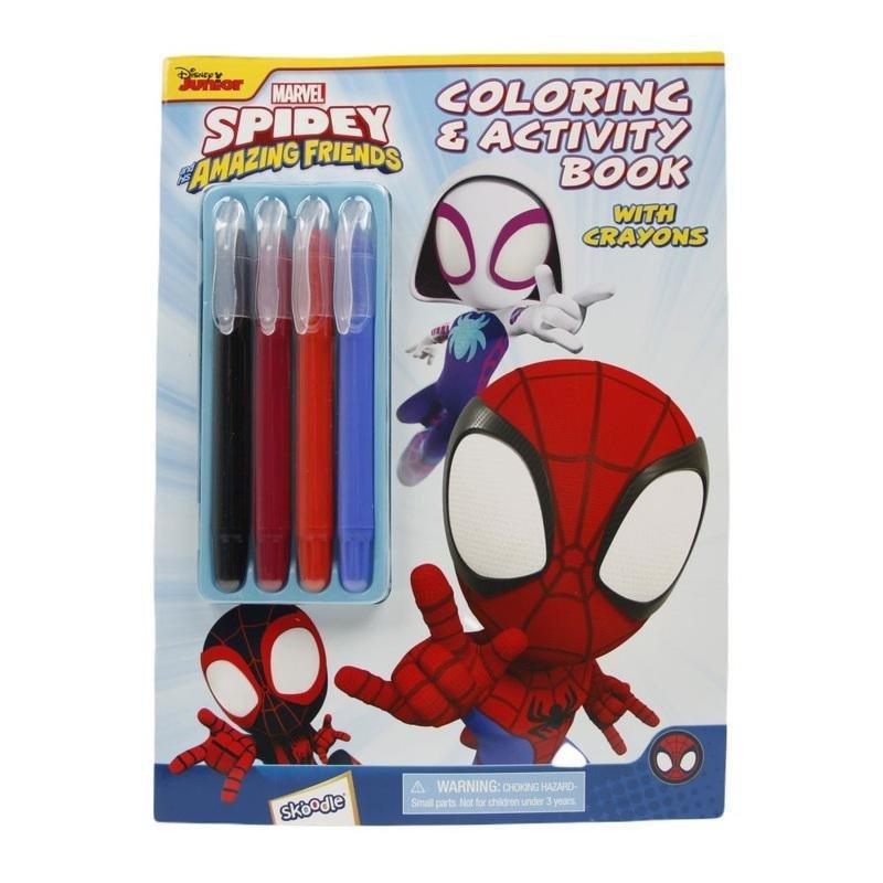 Skoodles Marvel Spidey Coloring & Activity Book, , medium