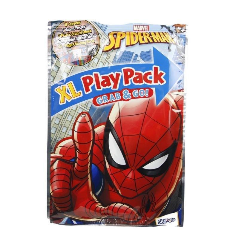 Skoodles Marvel Spider-Man Xl Play Pack Grab&Go, , medium