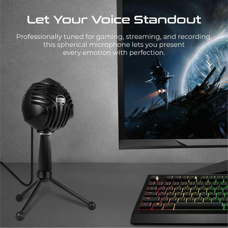 Vertux Sphere High Definition Gaming Microphone, , large image number 2