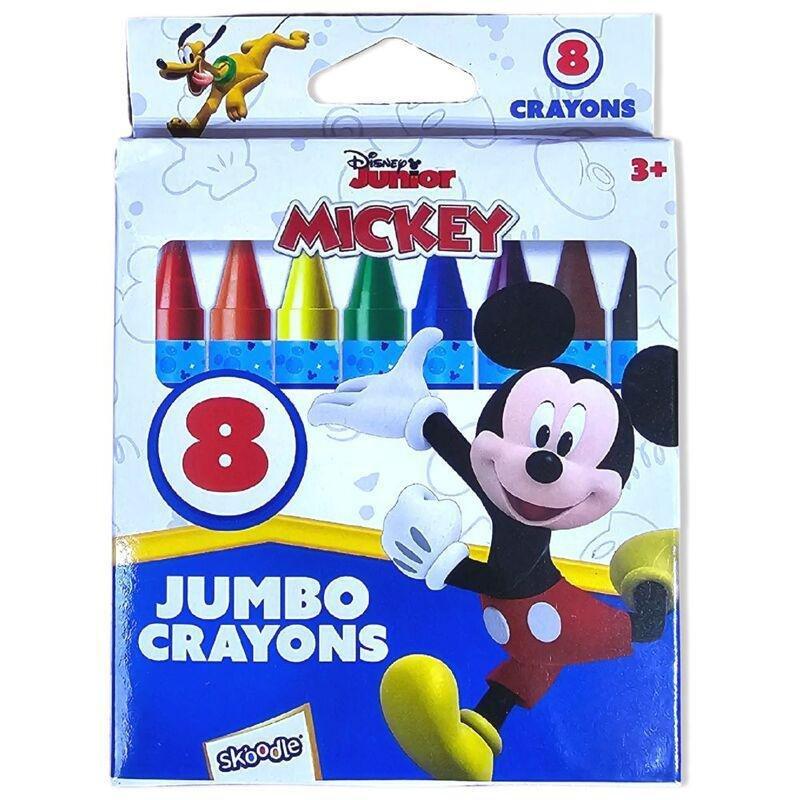 Skoodles Disney Micky Mouse - (Set Of 8) Crayons, , large image number 0