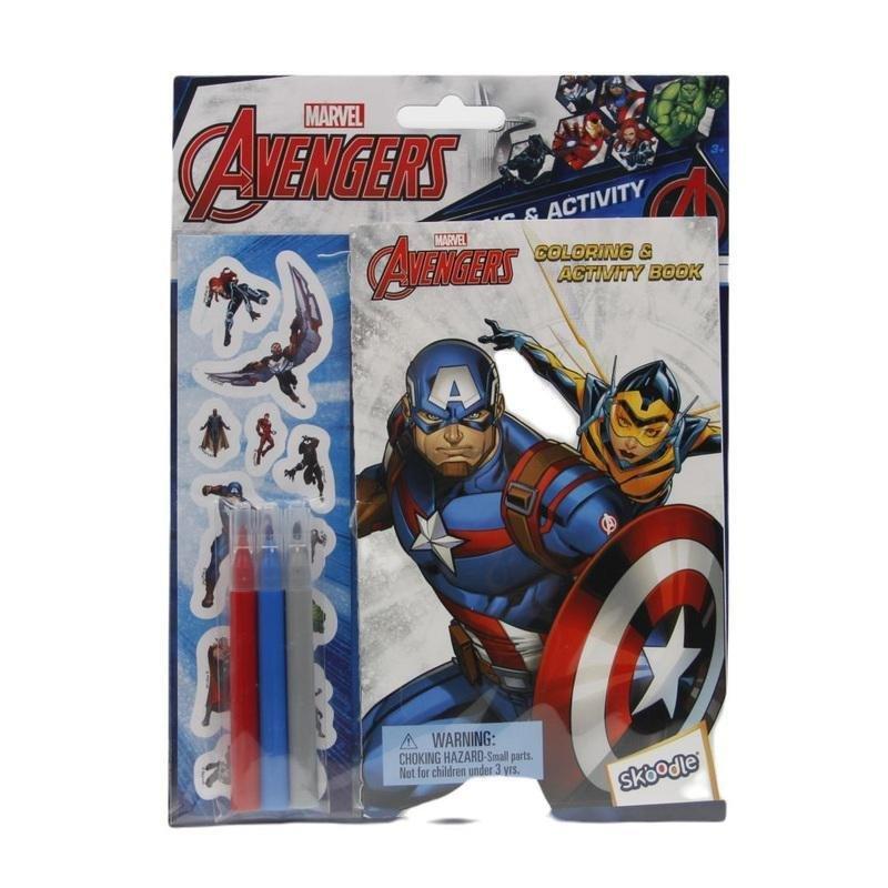Skoodles Marvel Marvel Avengers Coloring & Activity Pack, , large image number 0
