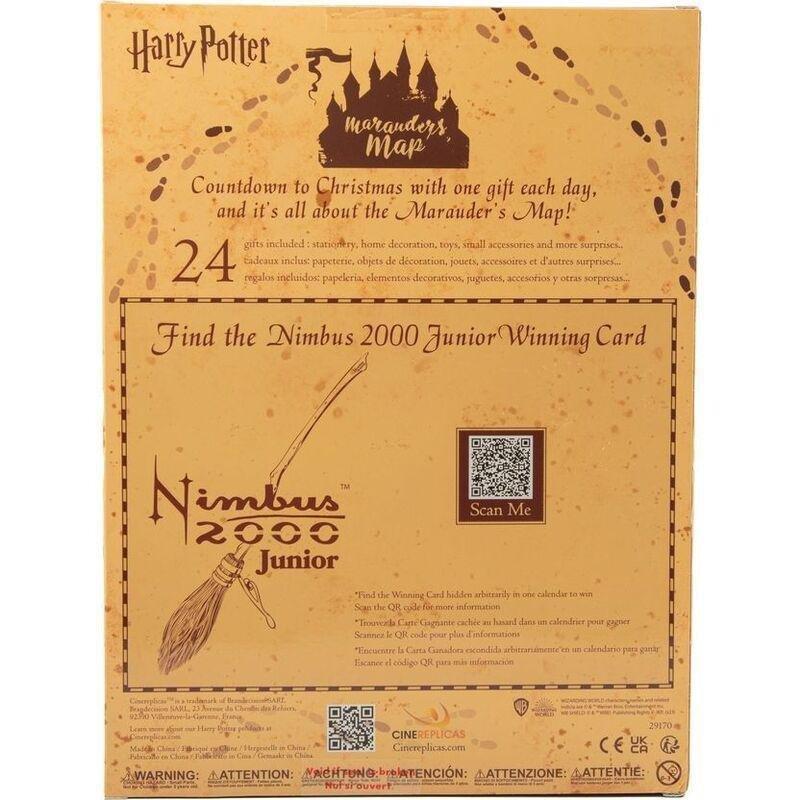 Cinereplicas Harry Potter Marauder's Map Advent Calendar, , large image number 2