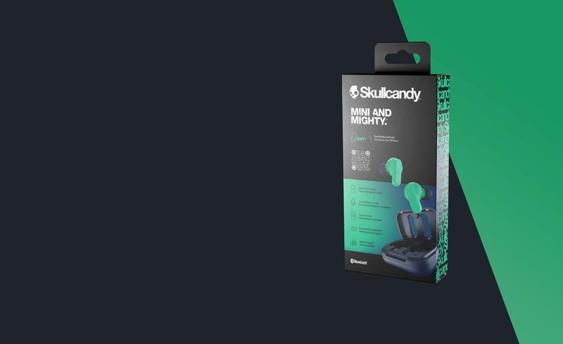 Skullcandy Dime Dark Blue/Green True Wireless In-Ear Earphones, , large image number 6