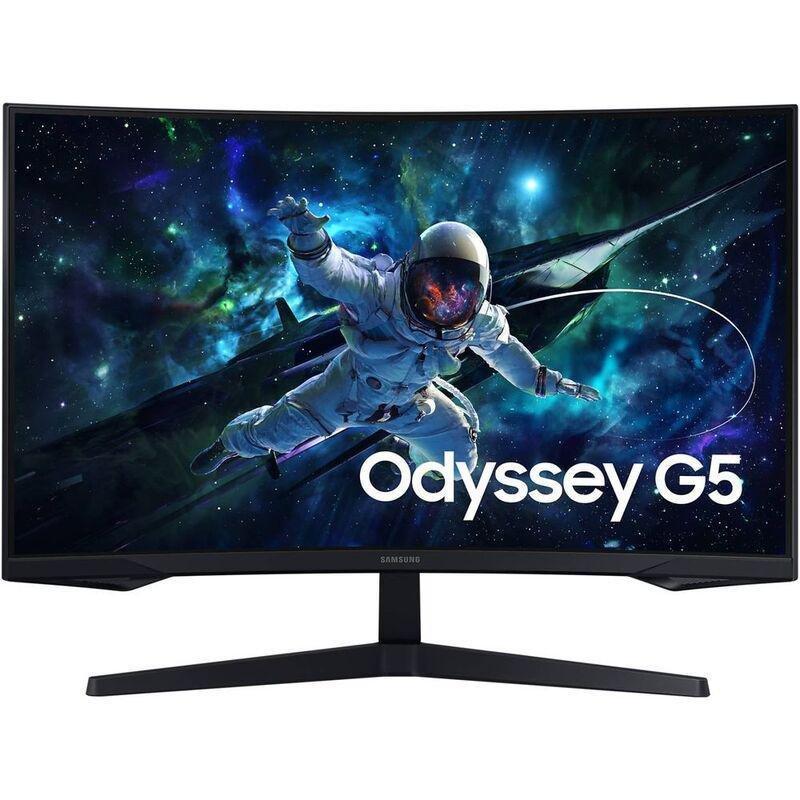 Samsung Odyssey G5 G55C 1MS-165Hz/ QHD 32-Inch Curved Gaming Monitor - LS32CG552 - Black, , large image number 0